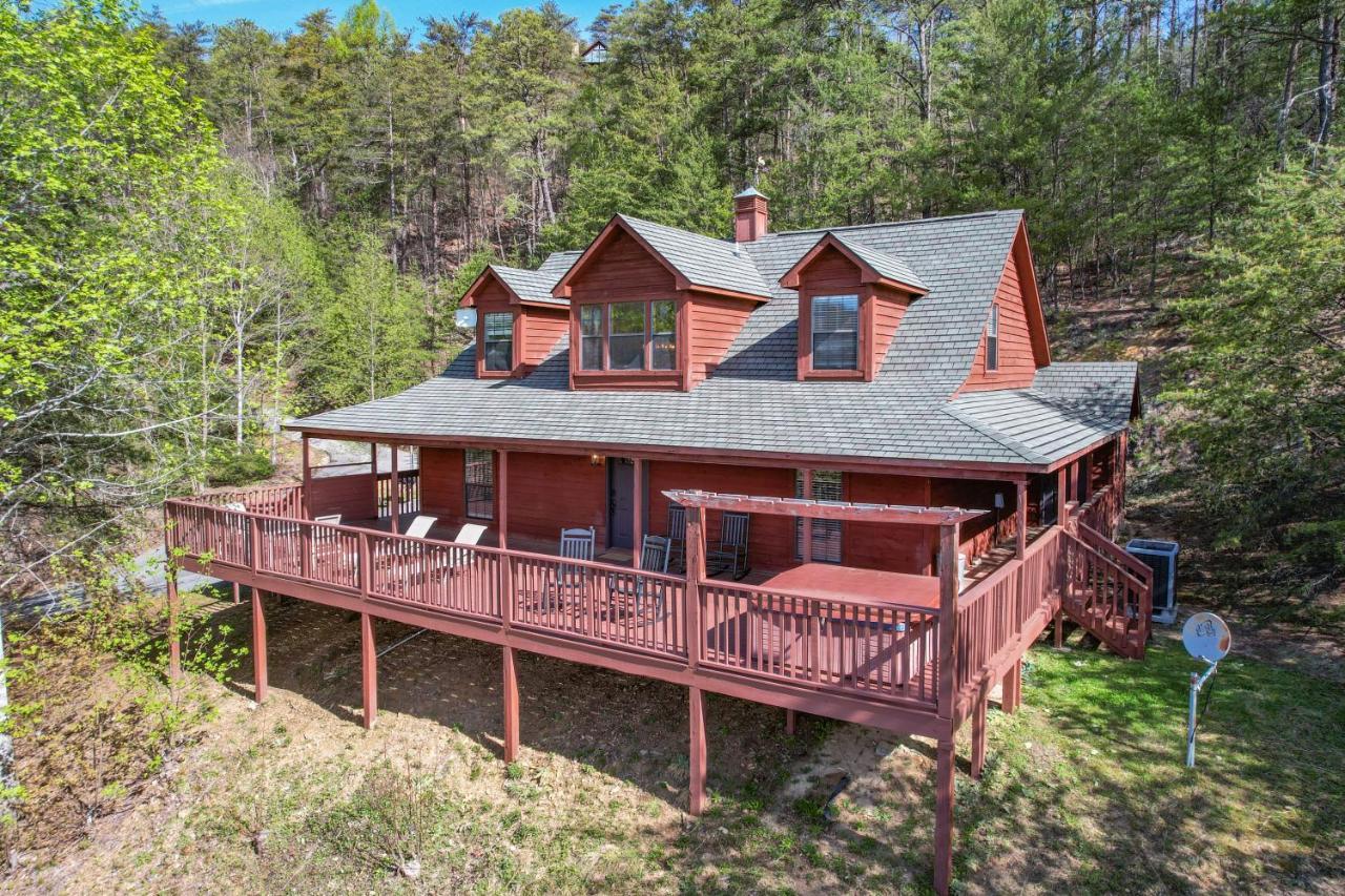 Private Mountain Cabin, Hot Tub Escape In The Smokies, With The View Sevierville Extérieur photo