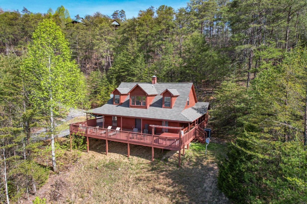 Private Mountain Cabin, Hot Tub Escape In The Smokies, With The View Sevierville Extérieur photo
