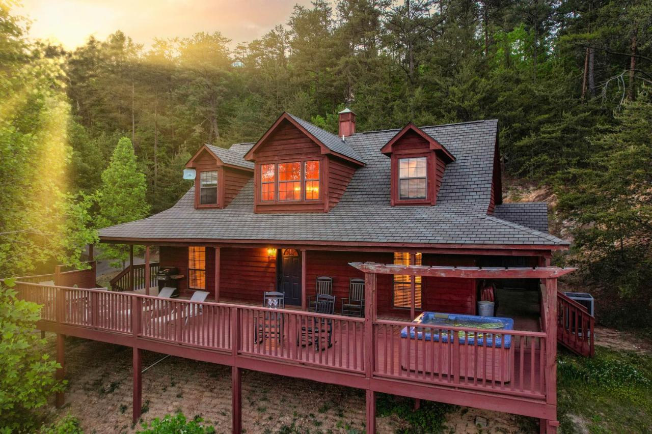 Private Mountain Cabin, Hot Tub Escape In The Smokies, With The View Sevierville Extérieur photo